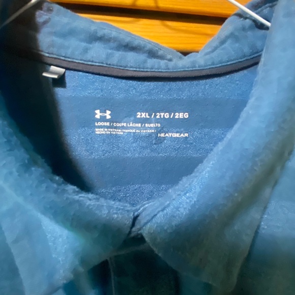 Under Armour Heat Gear Loose Golf Polo 2XL - Picture 3 of 6